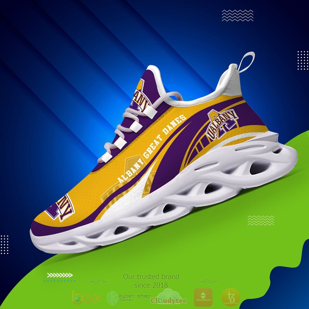 FASHION Albany Great Danes football NCAA Max Soul Clunky Shoes