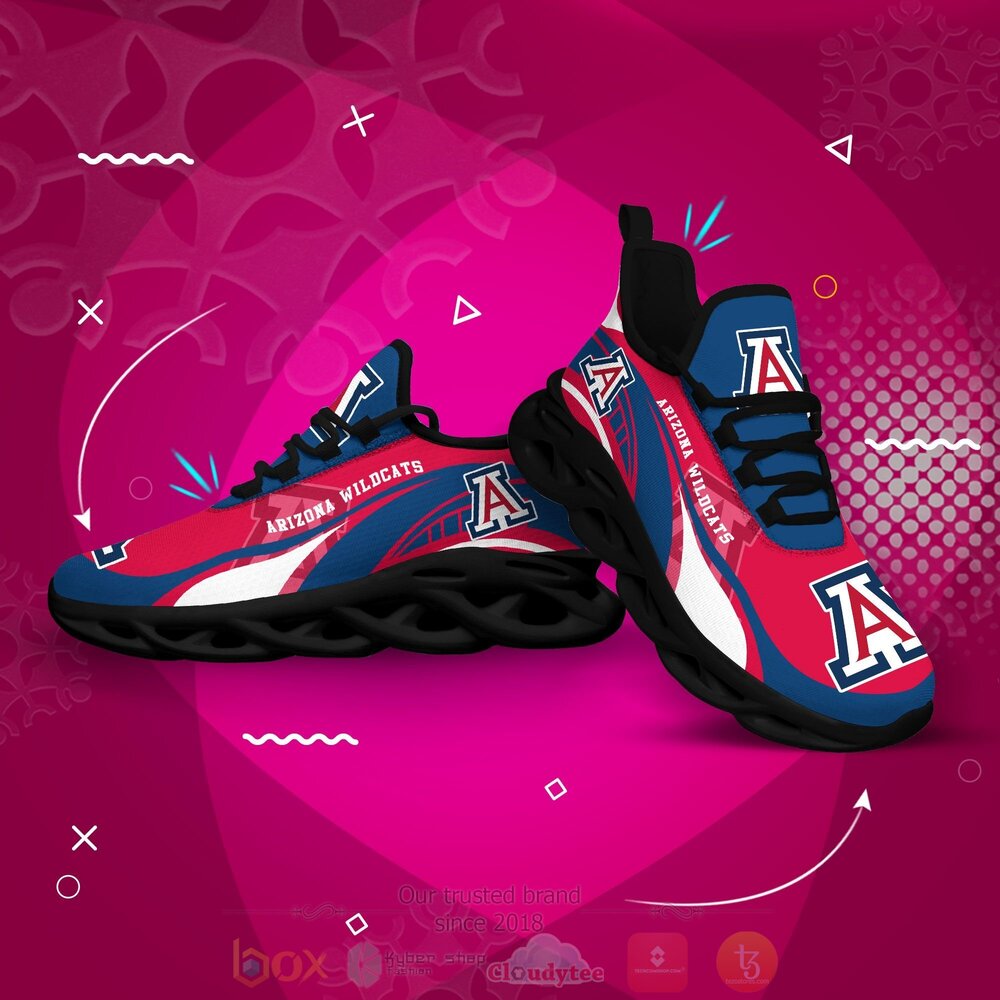 NCAA Arizona Wildcats football Clunky Max Soul Shoes 1 2 3