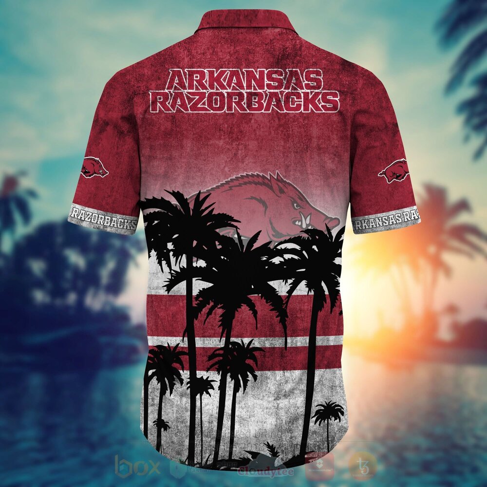 NCAA Arkansas Razorbacks Hawaiian Shirt Short 1 2 3