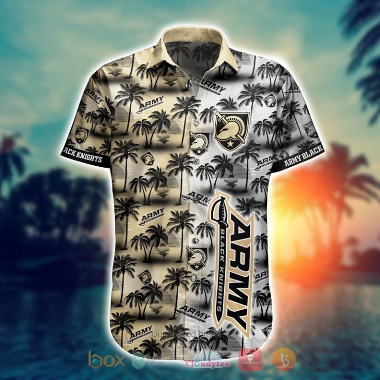 NCAA Army Black Knights Coconut Hawaiian shirt Short 1