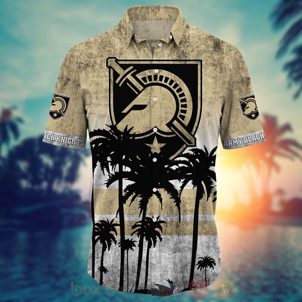 NCAA Army Black Knights Hawaiian Shirt Short 1 2