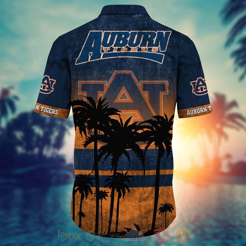 NCAA Auburn Tigers football Hawaiian Shirt Short 1 2 3