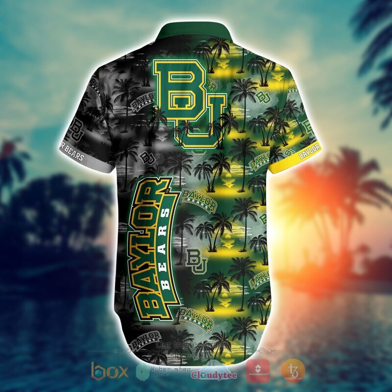 NCAA Baylor Bears Coconut Hawaiian shirt Short 1 2