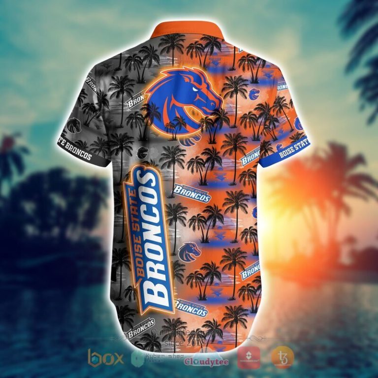 NCAA Boise State Broncos Coconut Hawaiian shirt Short 1 2