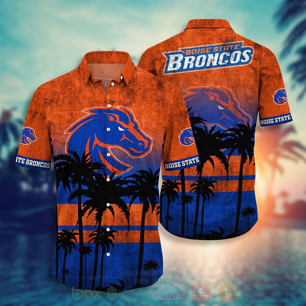 NCAA Boise State Broncos football Hawaiian Shirt Short