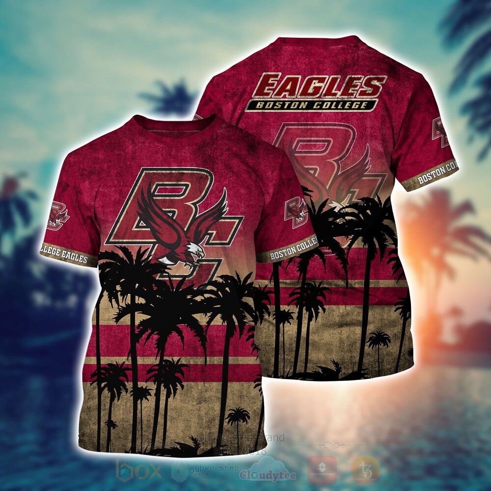 NCAA Boston College Eagles Hawaiian Shirt Short 1