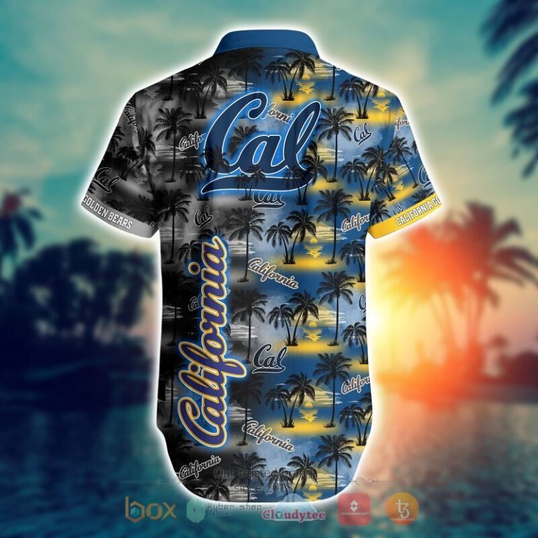 NCAA California Golden Bears Coconut Hawaiian shirt Short 1 2