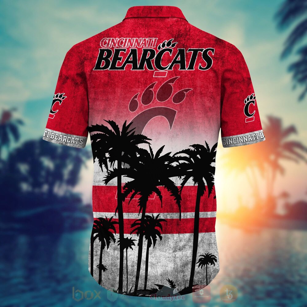 NCAA Cincinnati Bearcats football Hawaiian Shirt Short 1 2 3