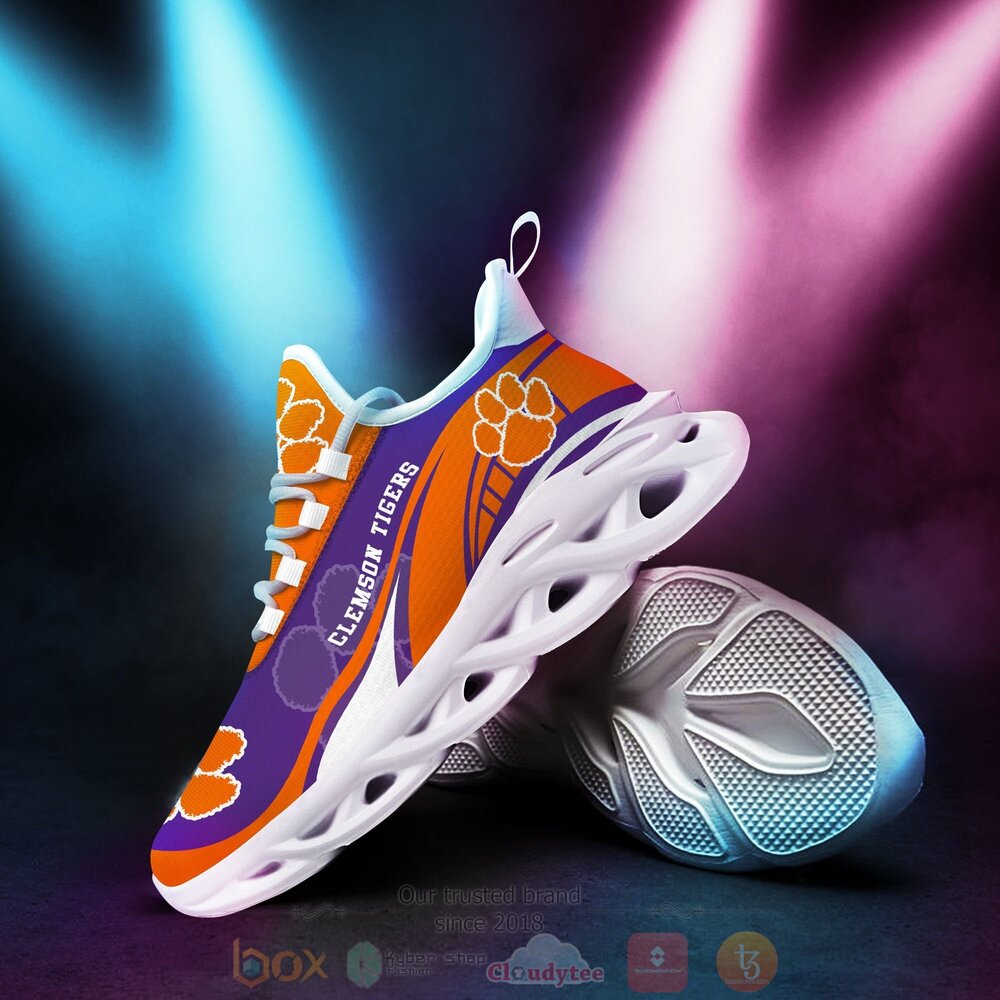 NCAA Clemson Tigers football Clunky Max Soul Shoes 1 2