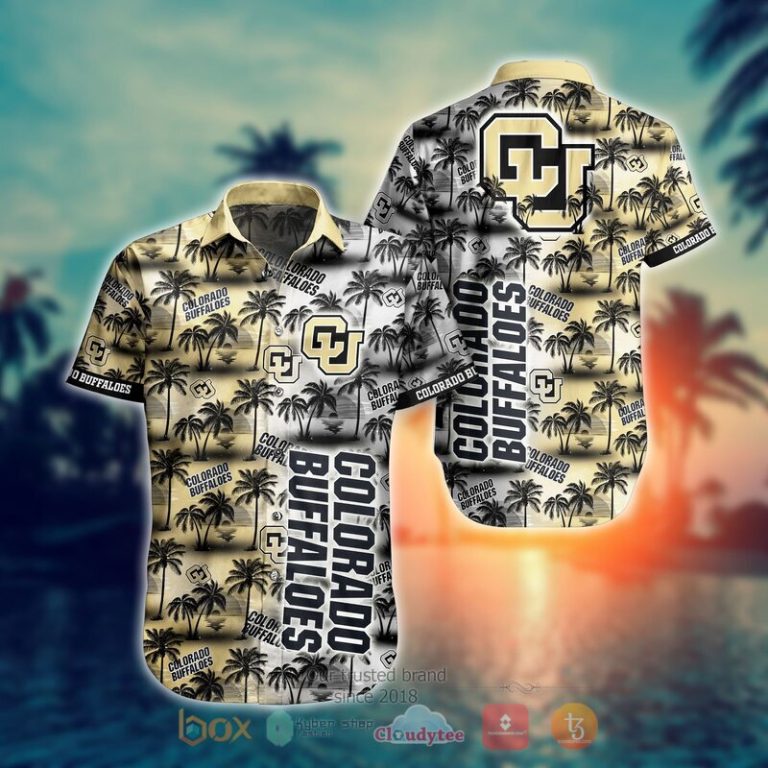 NCAA Colorado Buffaloes Coconut Hawaiian shirt Short
