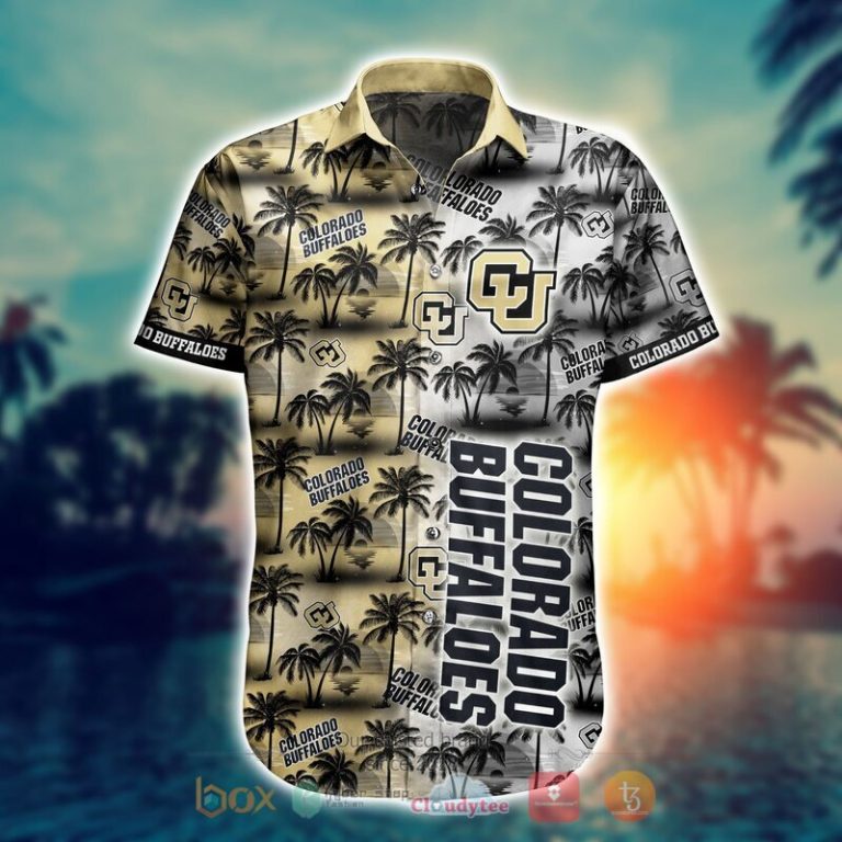 NCAA Colorado Buffaloes Coconut Hawaiian shirt Short 1