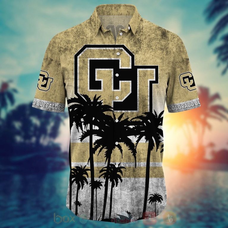 NCAA Colorado Buffaloes football Hawaiian Shirt Short 1 2