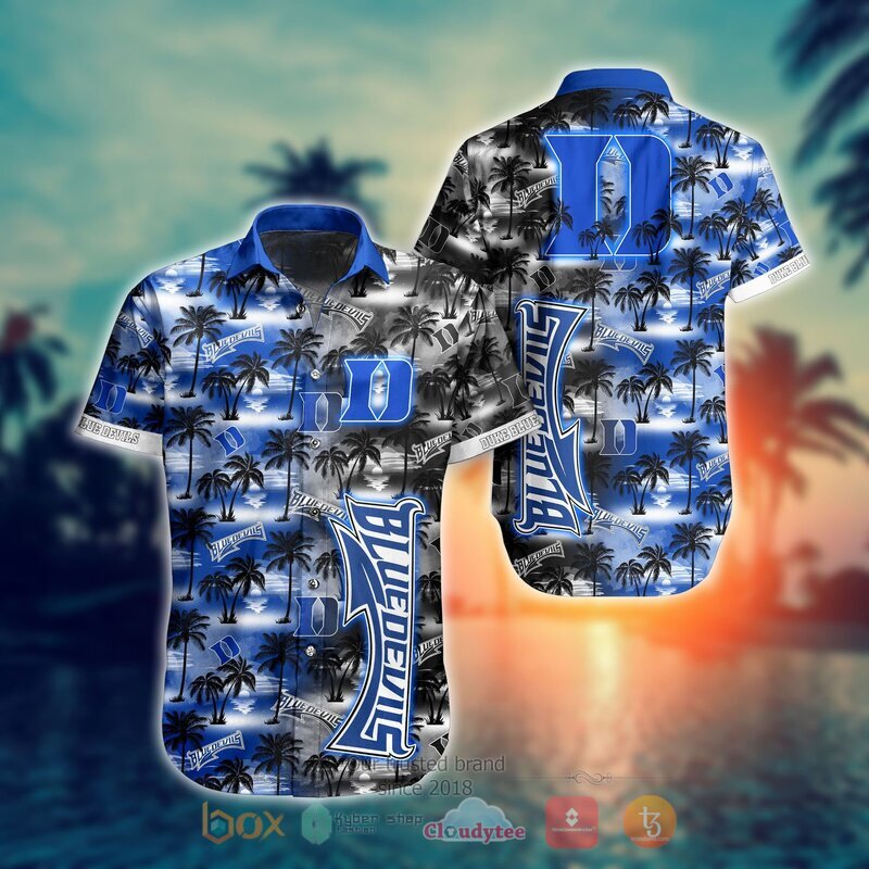 NCAA Duke Blue Devils Coconut Hawaiian shirt Short