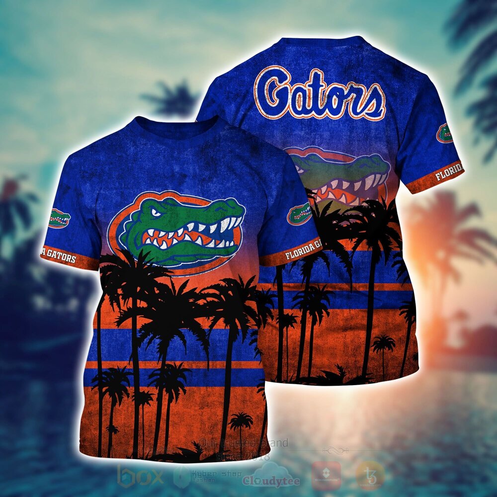 NCAA Florida Gators football Hawaiian Shirt Short 1