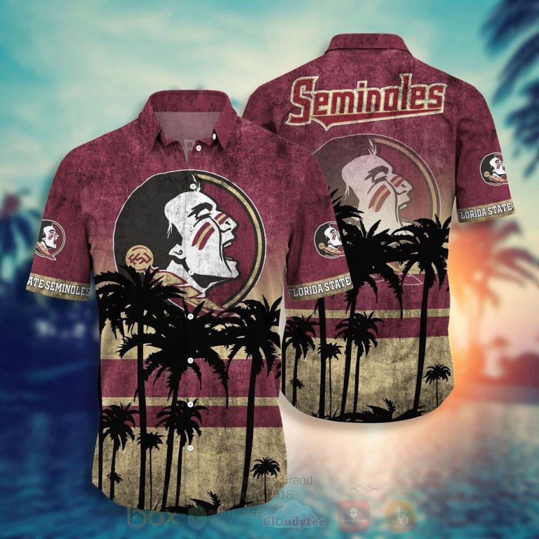 NCAA Florida State Seminoles Hawaiian Shirt Short