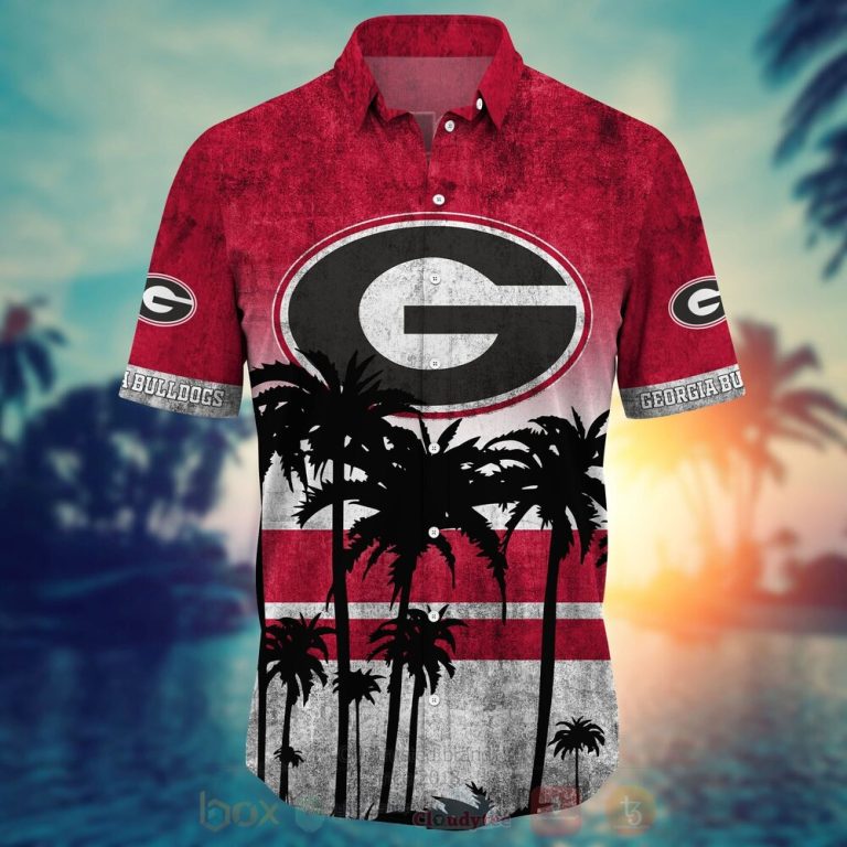 NCAA Georgia Bulldogs football Hawaiian Shirt Short 1 2