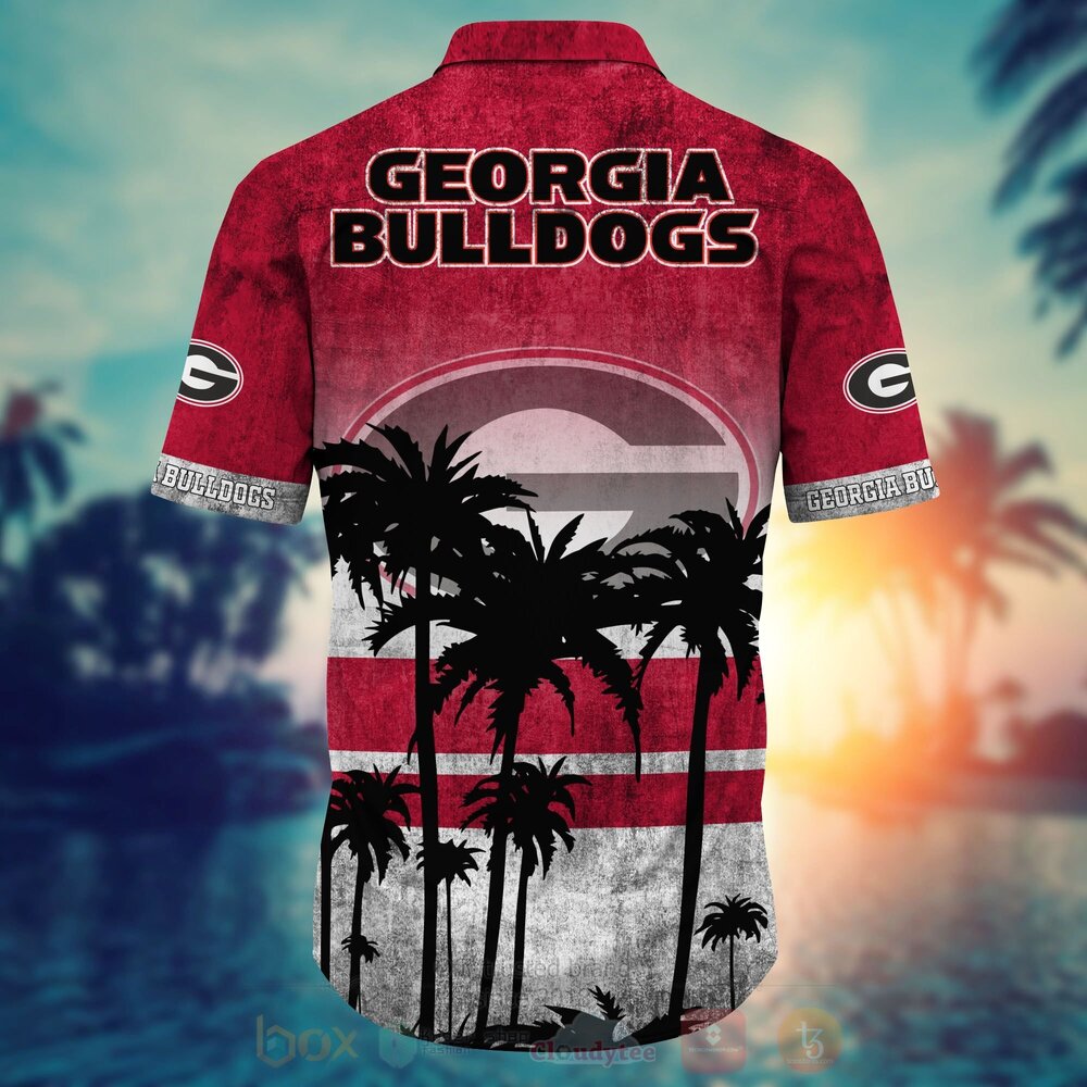 NCAA Georgia Bulldogs football Hawaiian Shirt Short 1 2 3