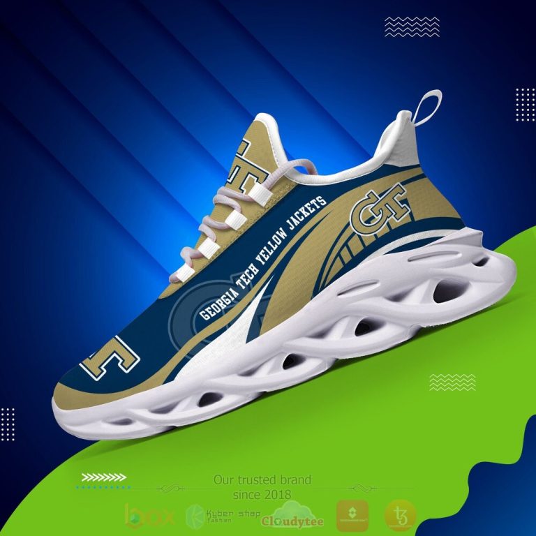 NCAA Georgia Tech Yellow Jackets football Clunky Max Soul Shoes