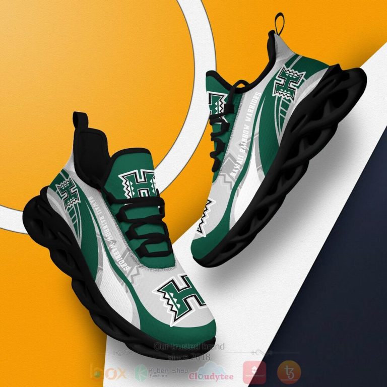 NCAA Hawaii Rainbow Warriors football Clunky Max Soul Shoes 1