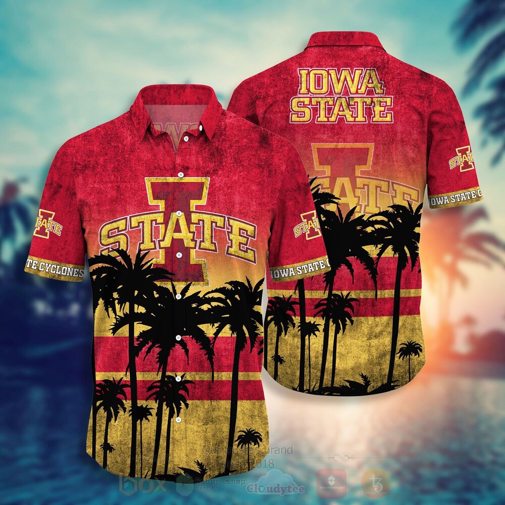 NCAA Iowa State Cyclones football Hawaiian Shirt Short