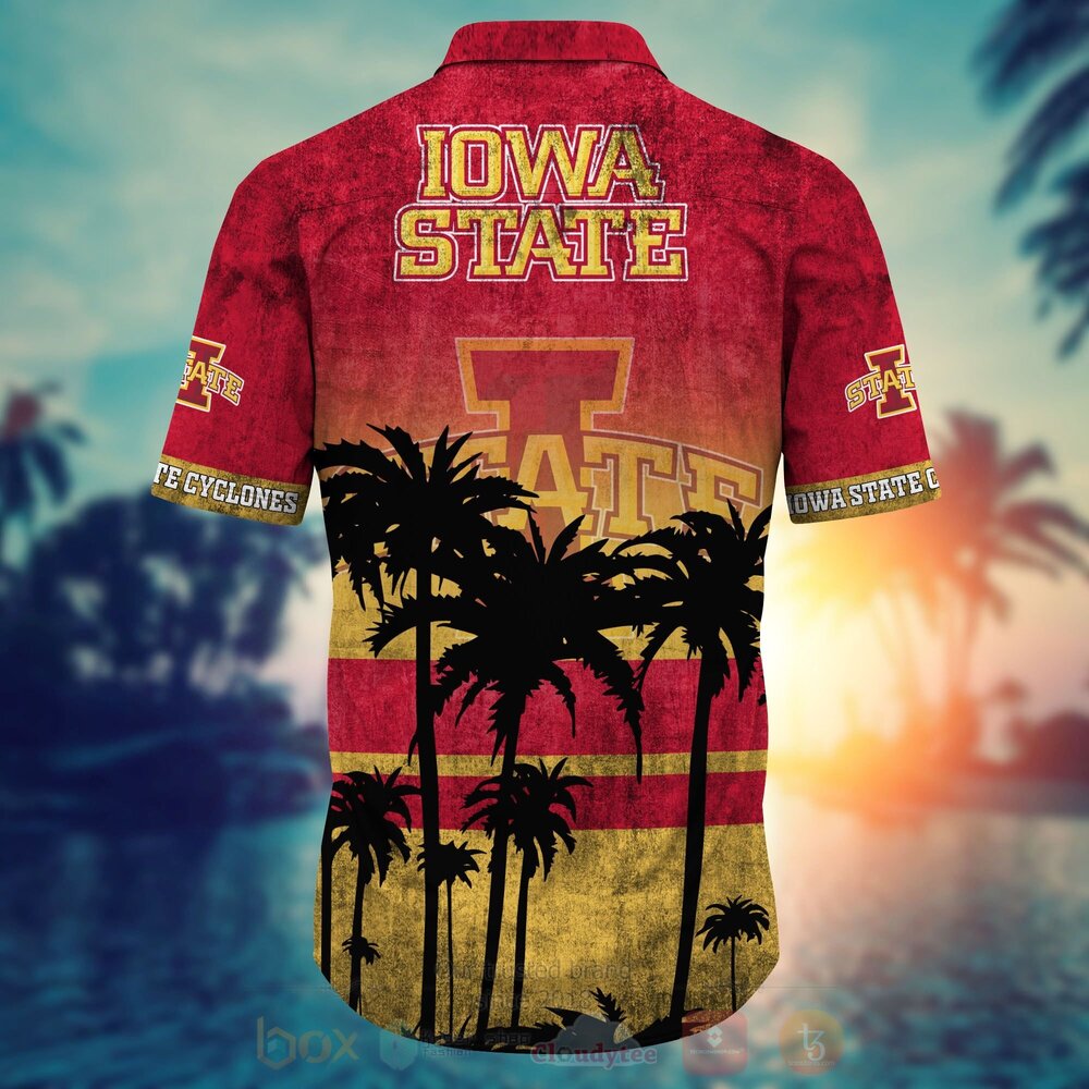 NCAA Iowa State Cyclones football Hawaiian Shirt Short 1 2 3