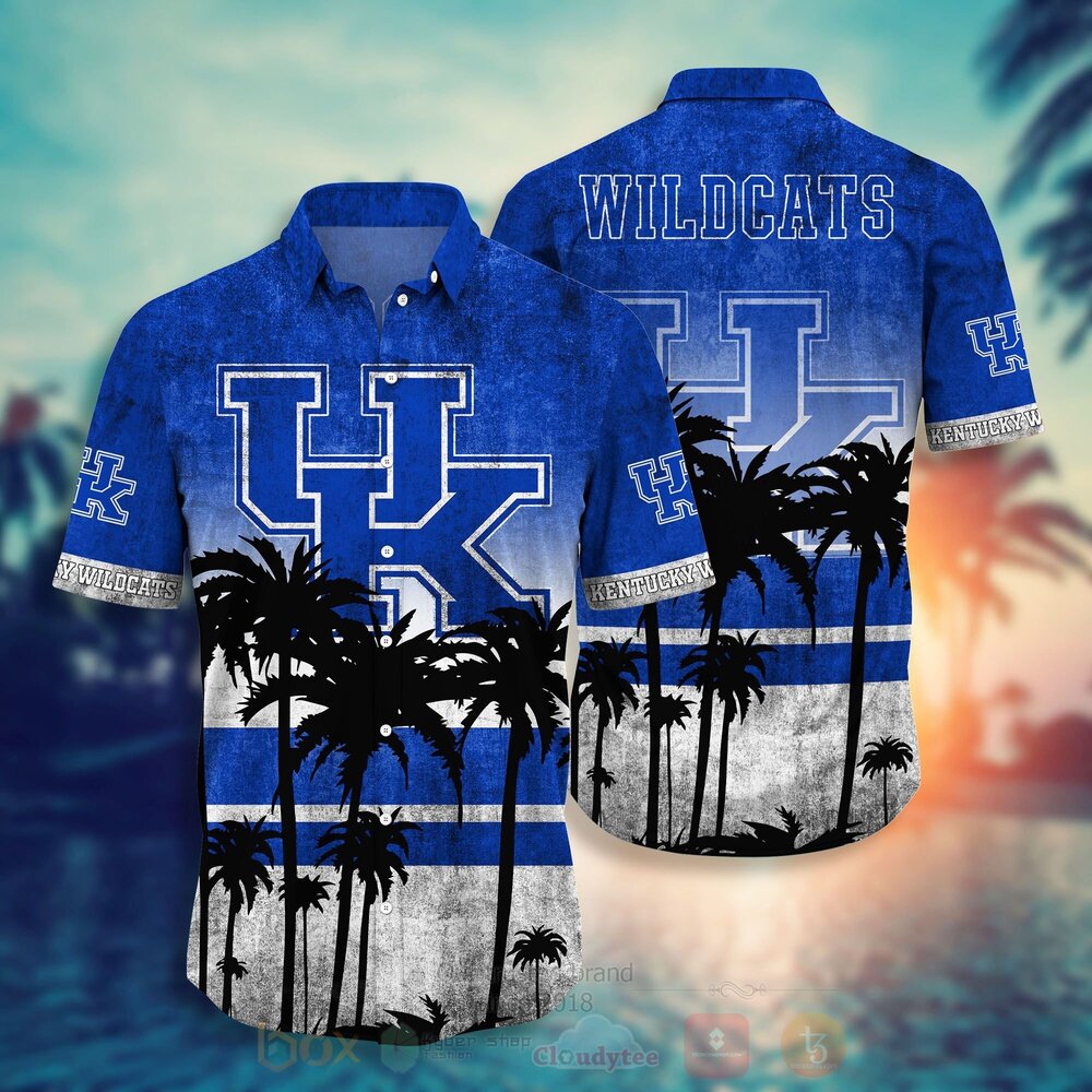 NCAA Kentucky Wildcats mens basketball Hawaiian Shirt Short