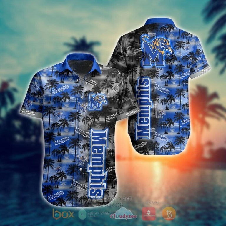 NCAA Memphis Tigers Coconut Hawaiian shirt Short