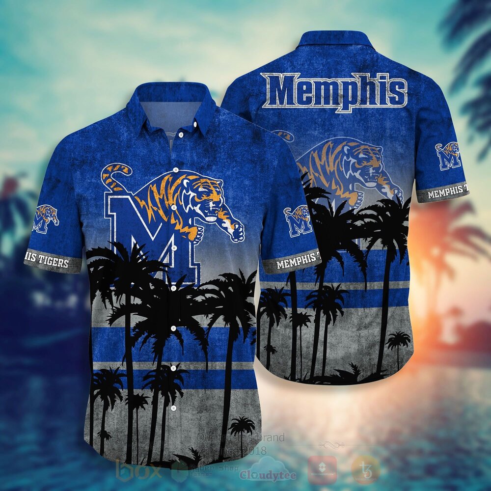 NCAA Memphis Tigers mens basketball Hawaiian Shirt Short