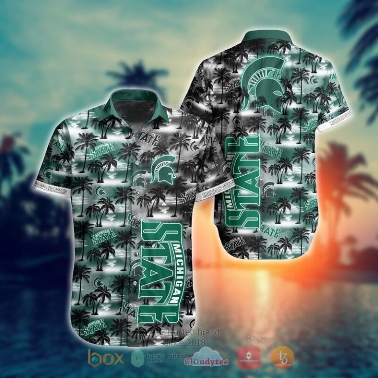 NCAA Michigan State Spartans Coconut Hawaiian shirt Short