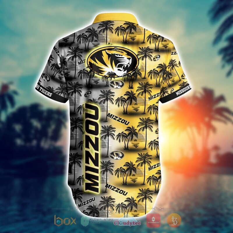 NCAA Missouri Tigers Coconut Hawaiian shirt Short 1 2