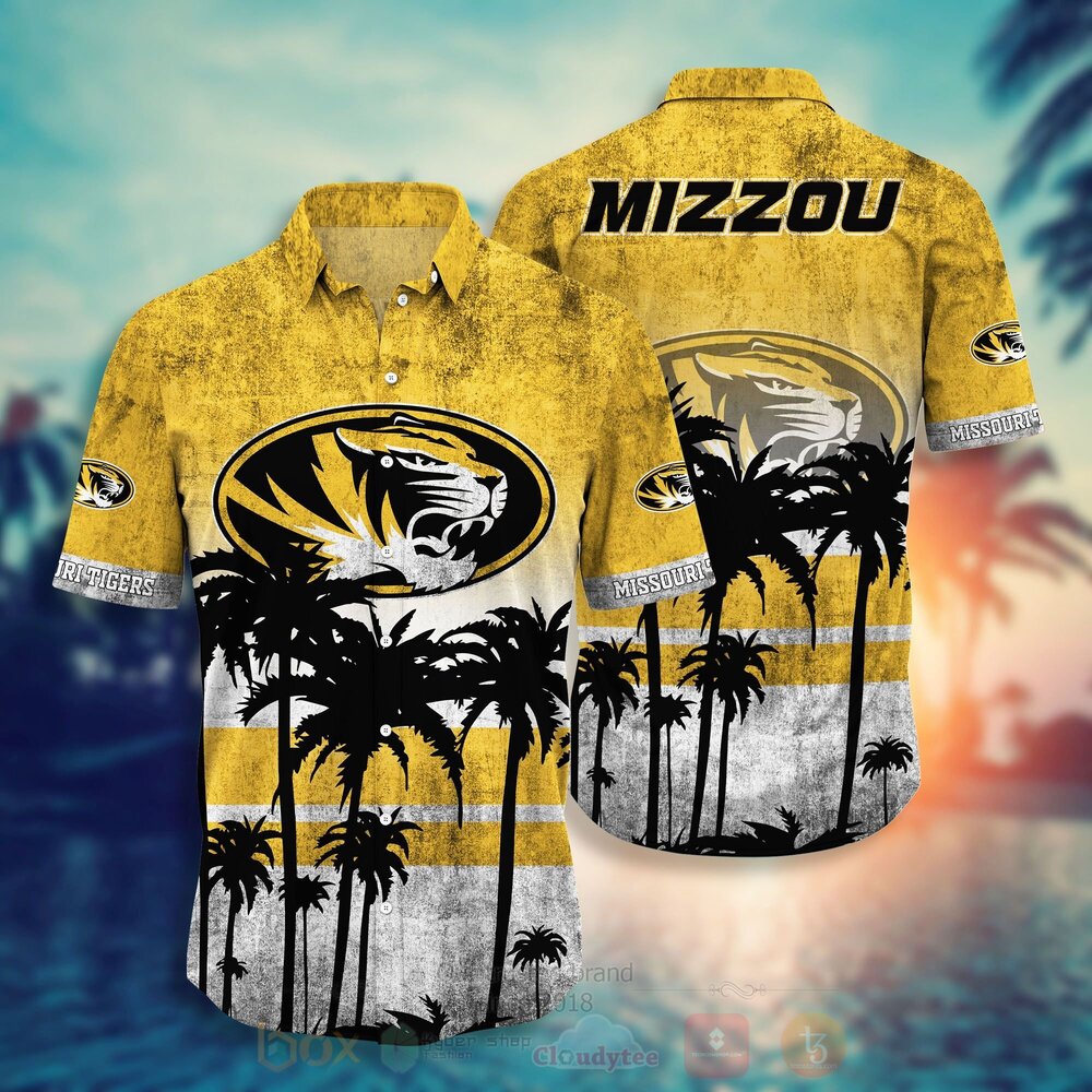 NCAA Missouri Tigers football Hawaiian Shirt Short