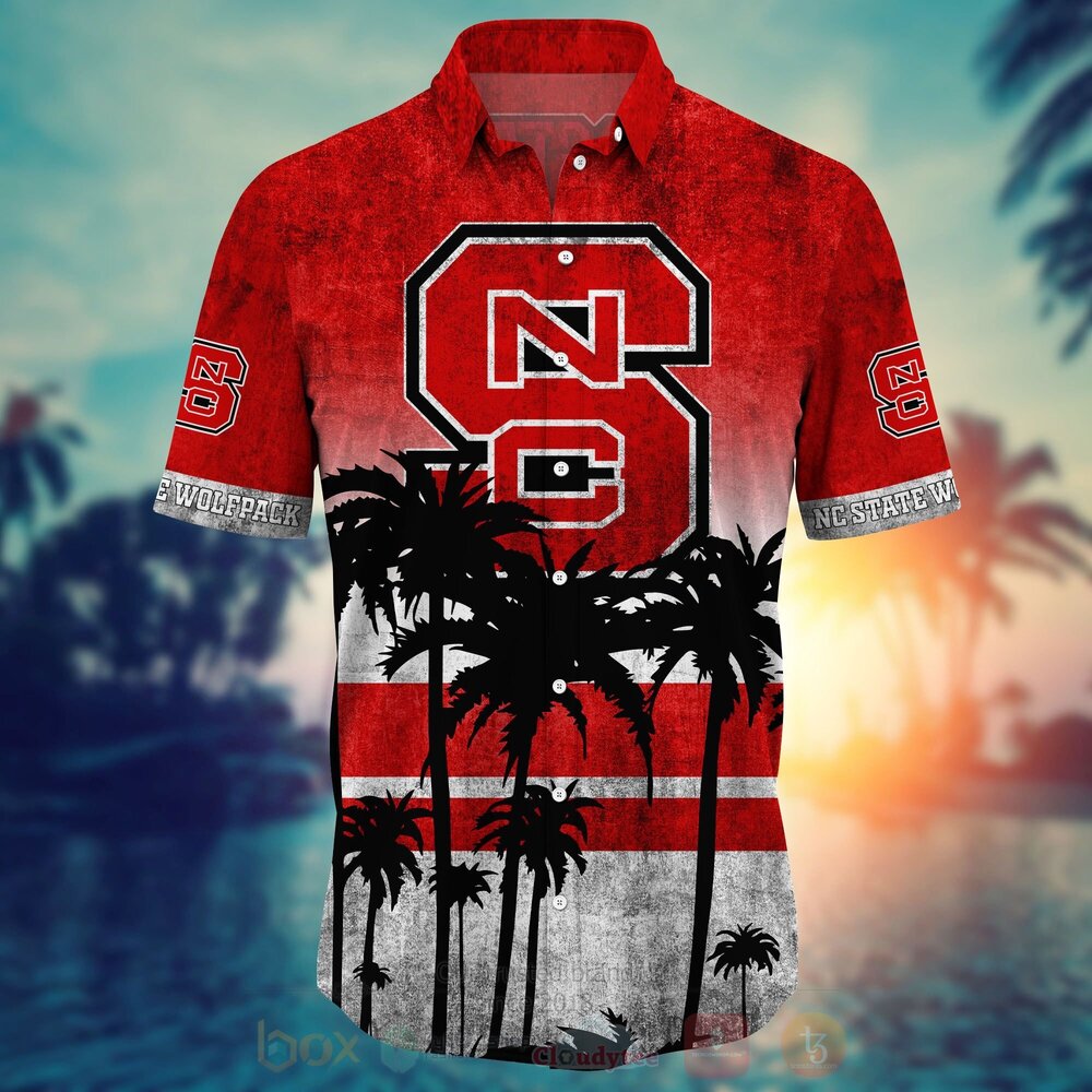 NCAA NC State Wolfpack Hawaiian Shirt Short 1 2