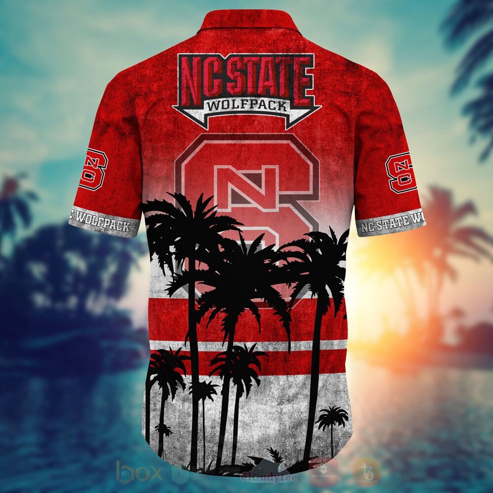 NCAA NC State Wolfpack Hawaiian Shirt Short 1 2 3