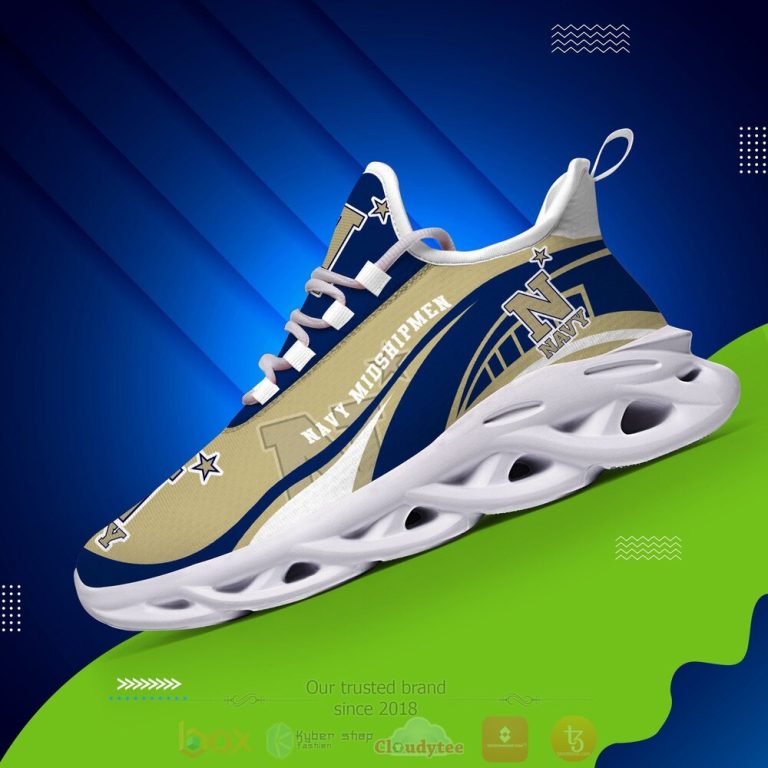 NCAA Navy Midshipmen football Clunky Max Soul Shoes