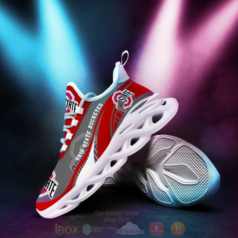 NCAA Ohio State Buckeyes football Clunky Max Soul Shoes 1 2