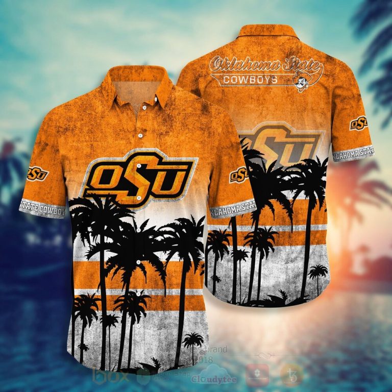 NCAA Oklahoma State Cowboys and Cowgirls Hawaiian Shirt Short