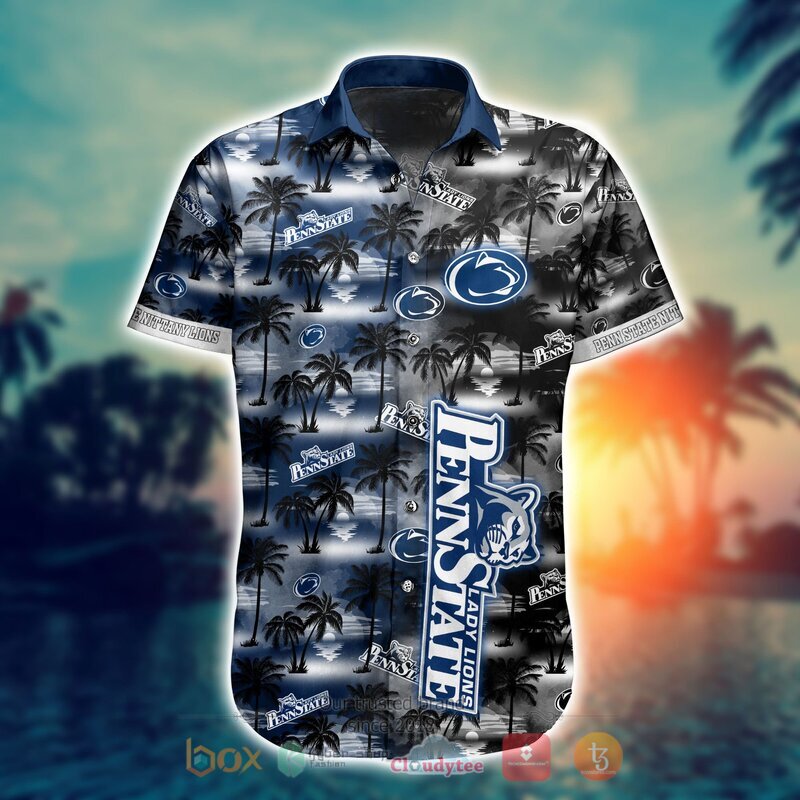 NCAA Penn State Nittany Lions Coconut Hawaiian shirt Short 1