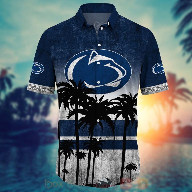 NCAA Penn State Nittany Lions Hawaiian Shirt Short 1 2