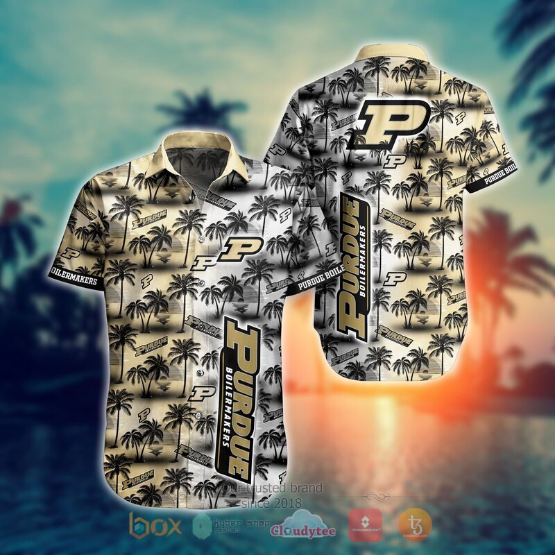 NCAA Purdue Boilermakers Coconut Hawaiian shirt Short