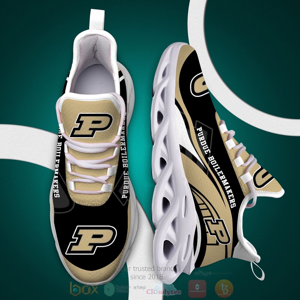 NCAA Purdue Boilermakers football Clunky Max Soul Shoes 1