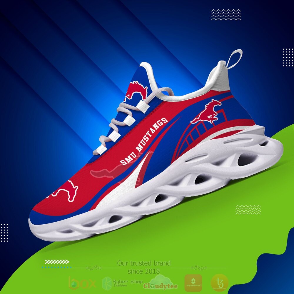 NCAA SMU Mustangs football Clunky Max Soul Shoes