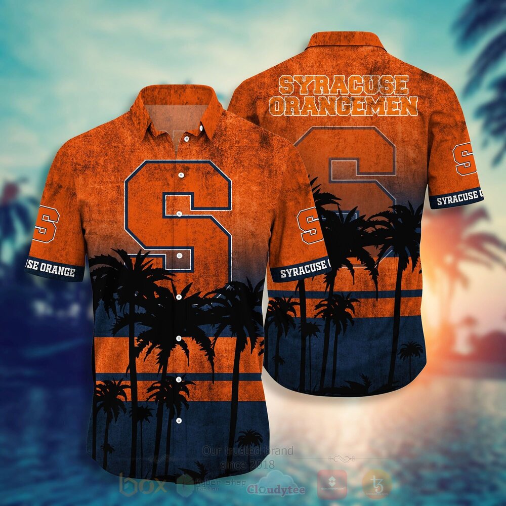 NCAA Syracuse Orange Hawaiian Shirt Short