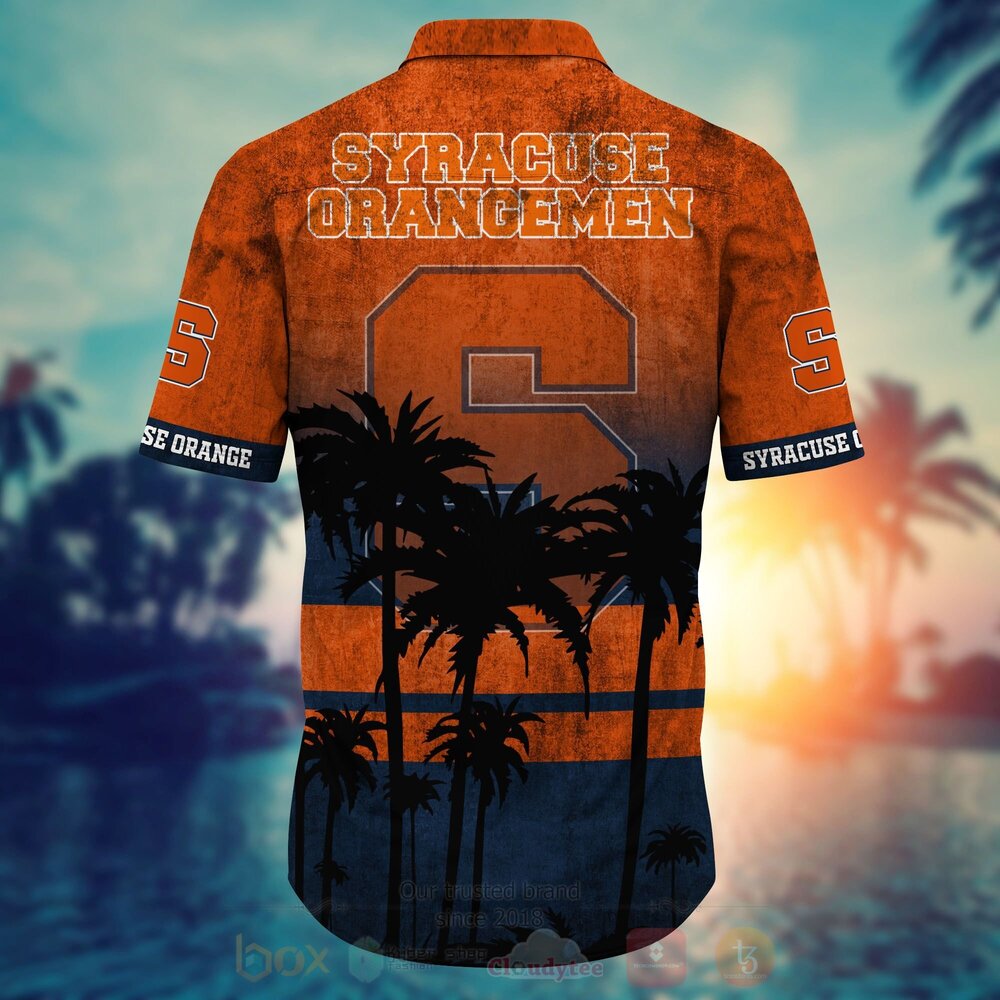 NCAA Syracuse Orange Hawaiian Shirt Short 1 2 3