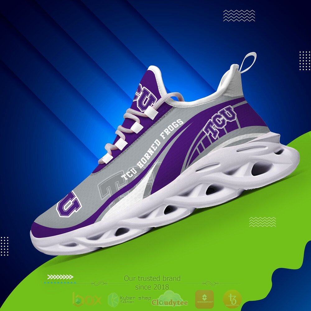 NCAA TCU Horned Frogs football Clunky Max Soul Shoes