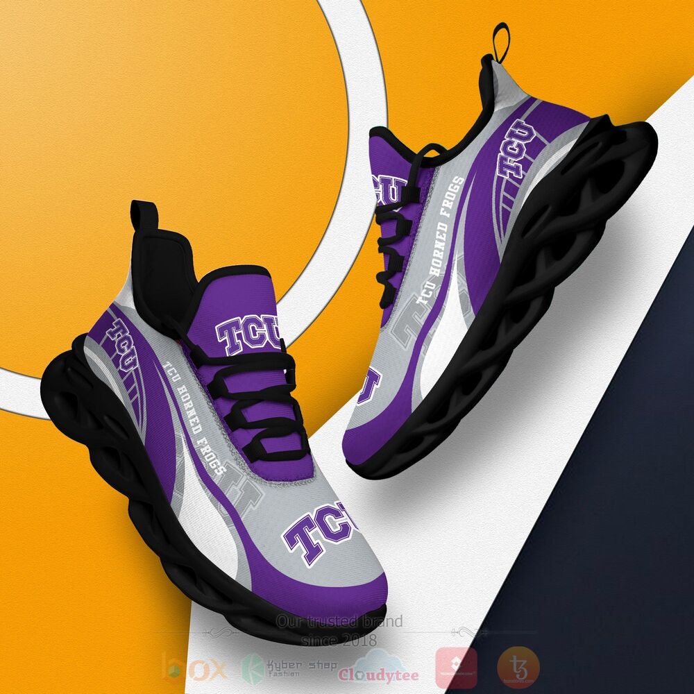 NCAA TCU Horned Frogs football Clunky Max Soul Shoes 1