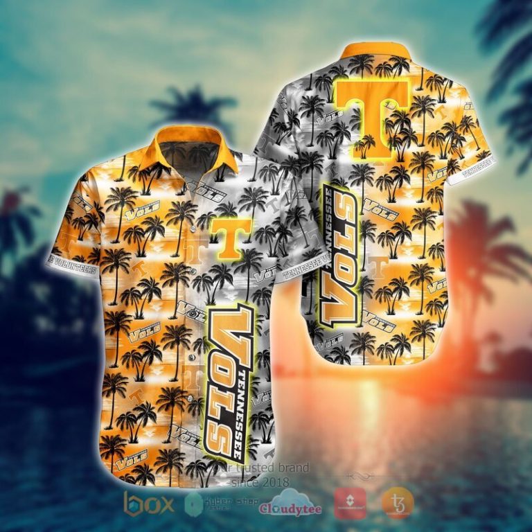 NCAA Tennessee Volunteers Coconut Hawaiian shirt Short