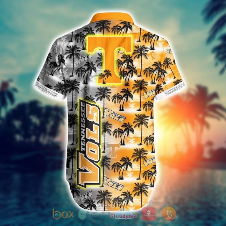 NCAA Tennessee Volunteers Coconut Hawaiian shirt Short 1 2