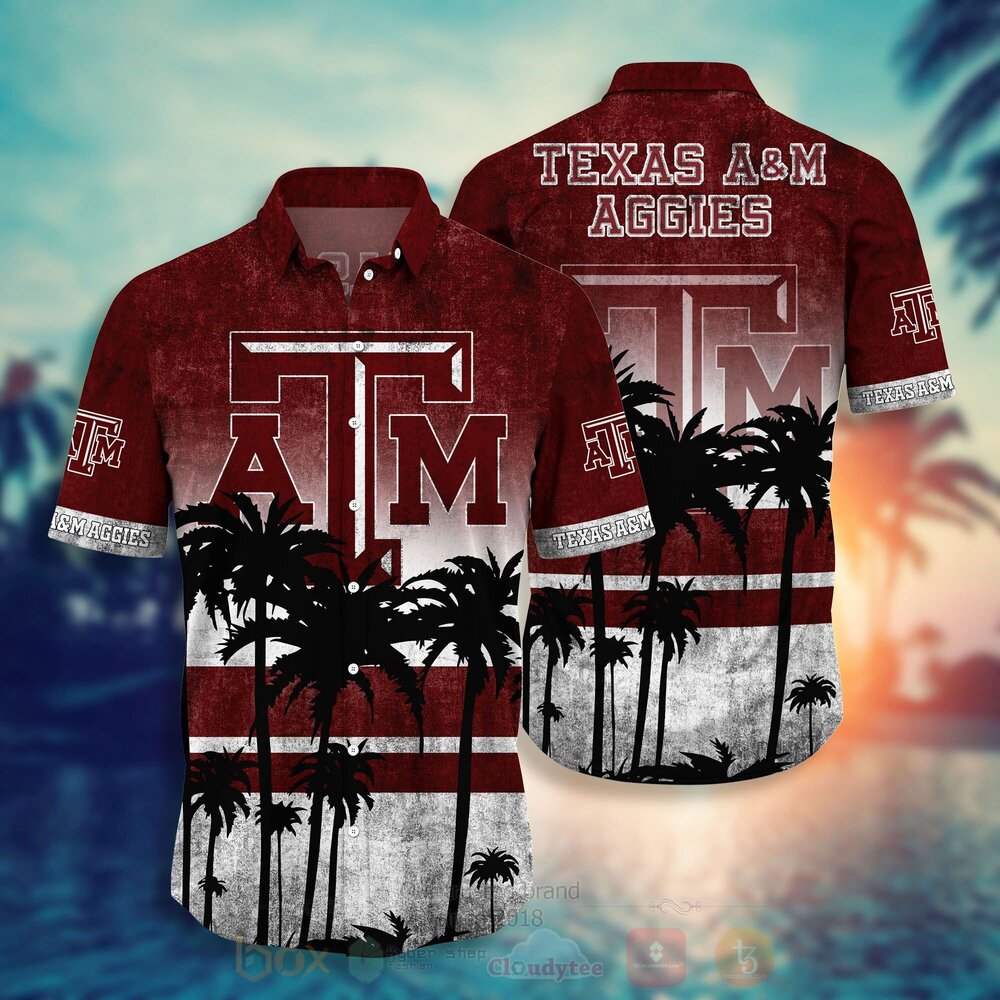 NCAA Texas AM Aggies Hawaiian Shirt Short
