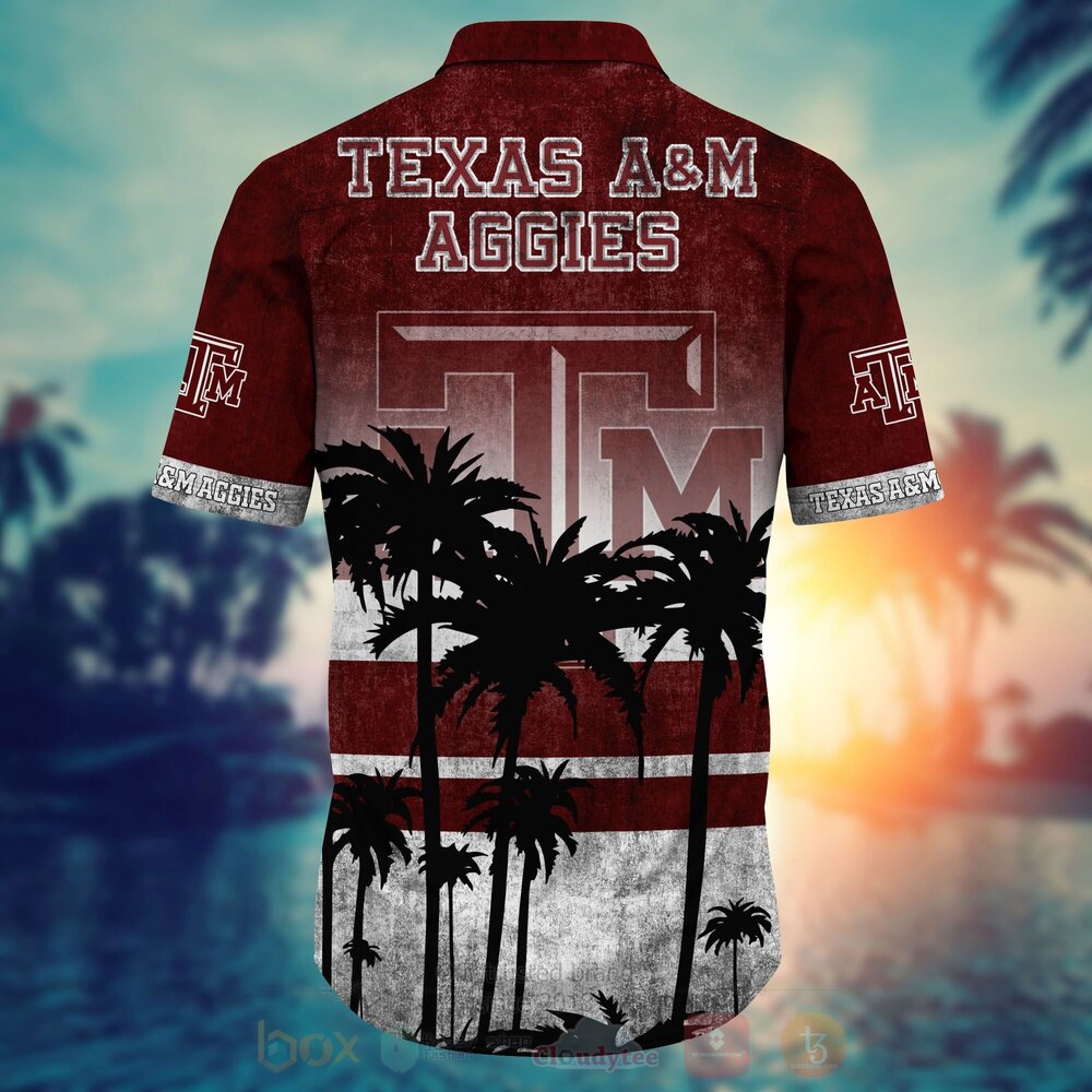 NCAA Texas AM Aggies Hawaiian Shirt Short 1 2 3