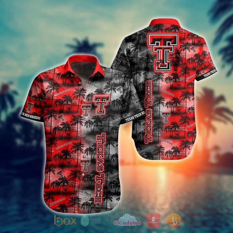 NCAA Texas Tech Red Raiders Coconut Hawaiian shirt Short